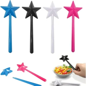 KIT 4 Saleiro Pimenteiro Varinha Mágica Estrela
